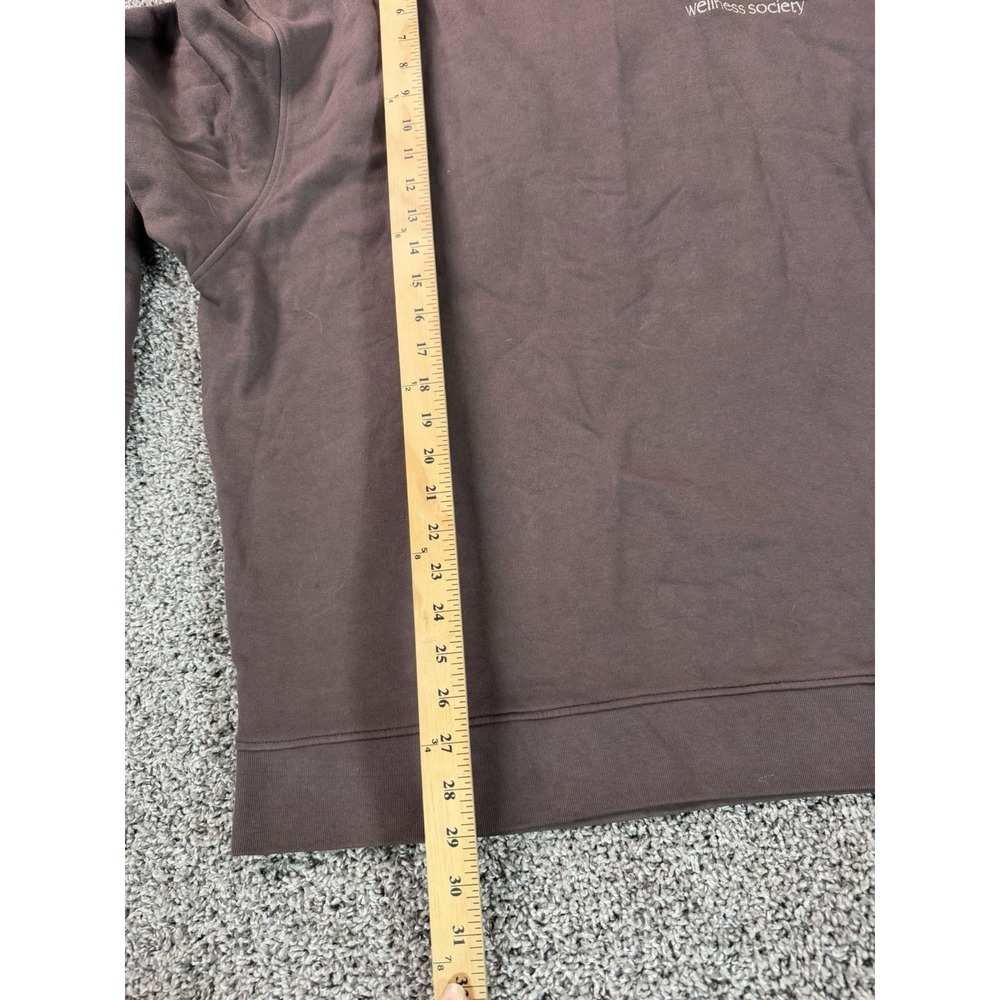 Mate The Label Pullover Sweatshirt Women's Size M/L Brown - Picture 10 of 10